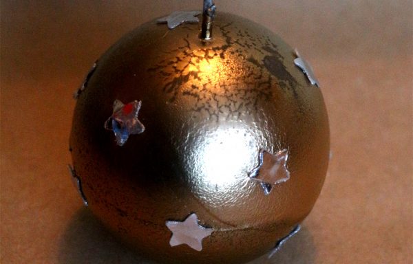Noël – Christmas stars ball gold
