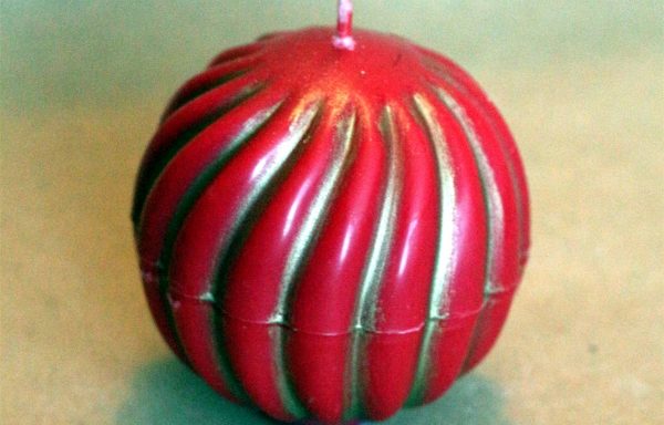 Noël – Spiral ball red