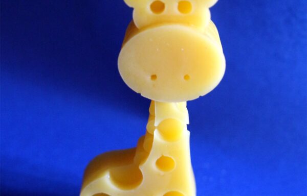 Girafe plate