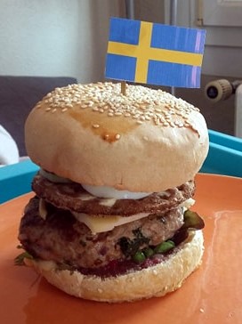 Le burger Suédois