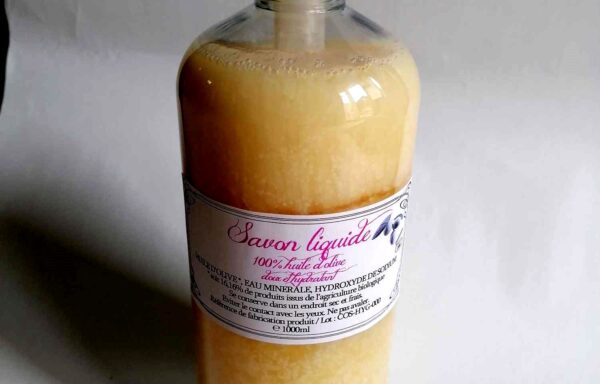 Savon liquide 100% huile d’olive