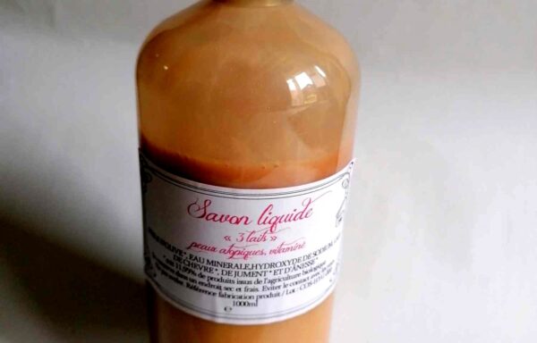 Savon liquide « 3 laits »