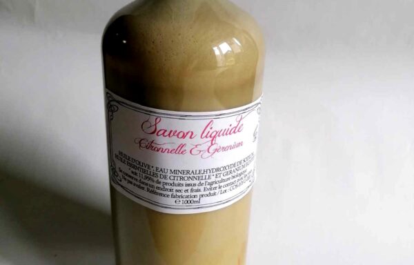 Savon liquide Citronnelle & Géranium