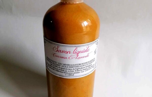 Savon liquide Curcuma & Lavande