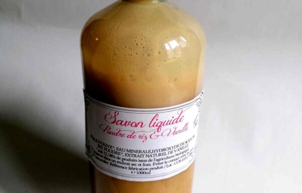 Savon liquide Poudre de riz & Vanille