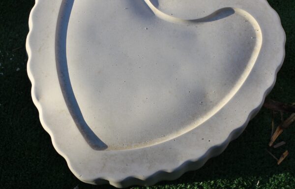 Pas japonais / Déco – Cœur cannelé