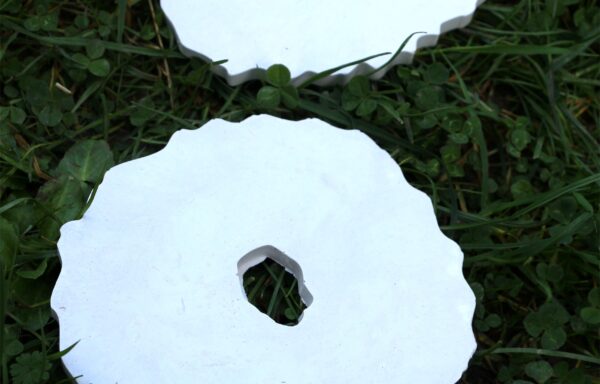 Dessous de verre tranches pierres précieuses